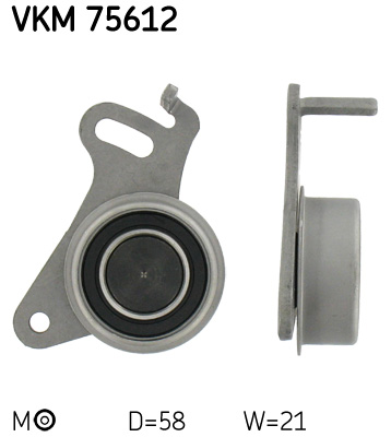 SKF Feszítőgörgő, vezérműszíj VKM75612_SKF